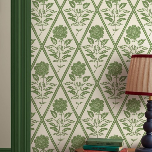 Juliette Floral Cream/Green...