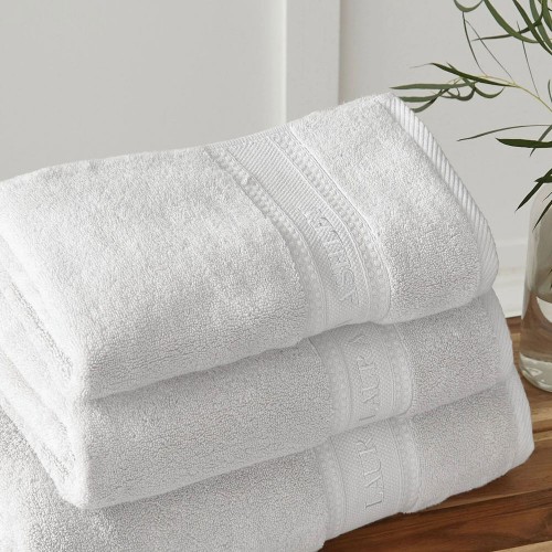Luxury Towel White, Laura Ashley