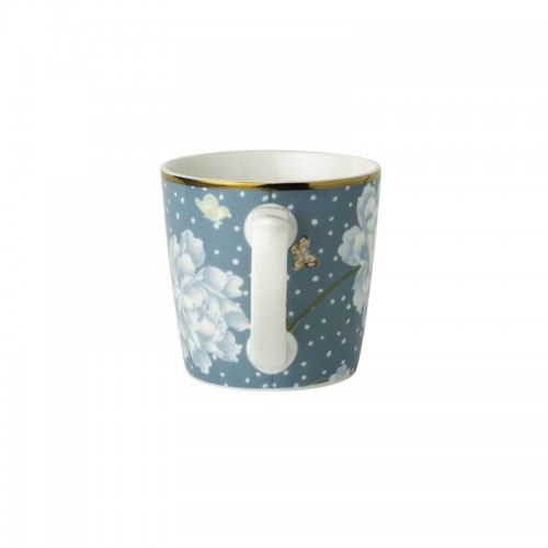 Sea blue Heritage mini mug, Laura Ashley. Capacity 24cl. Made of porcelain. Dishwasher safe.