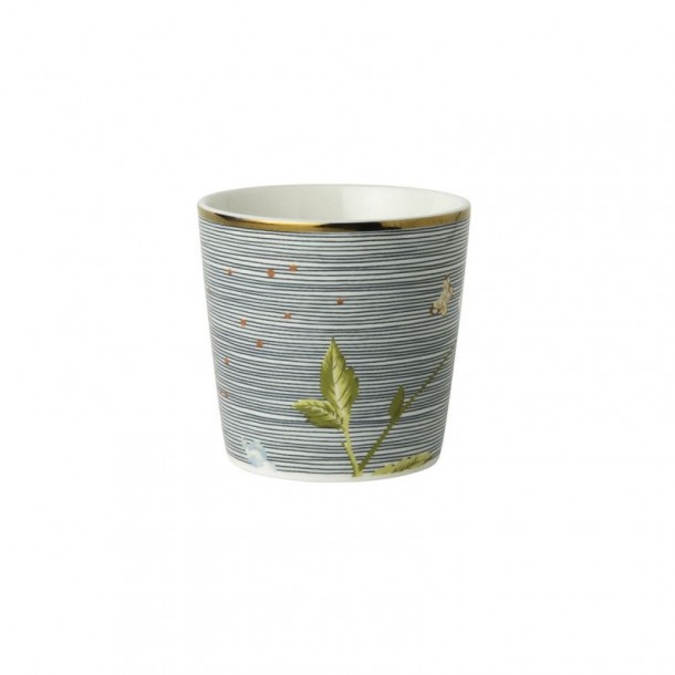 Mini mug night blue stripes Heritage, Laura Ashley. Capacity 24cl. Made of porcelain. Dishwasher safe.