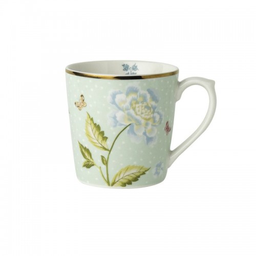 Heritage mint mug, Laura Ashley. Capacity 35 c. Made of porcelain. Dishwasher safe.