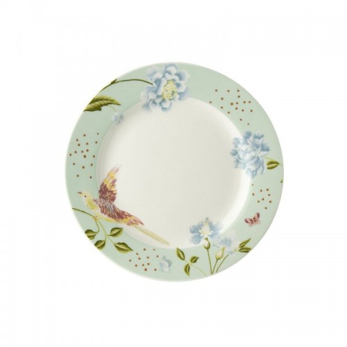 Heritage Mint Dessert Plate, Laura Ashley. 18 cm diameter. Made of porcelain. Dishwasher safe.