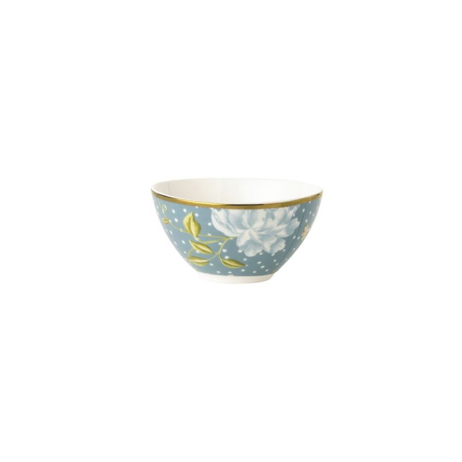 Mini Sea Blue Heritage Bowl, Laura Ashley. Capacity 15cl. Made of porcelain. Dishwasher safe.