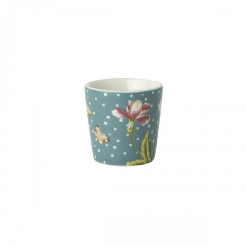 Seaspray egg cup. Heritage Collection, Laura Ashley. Height 5 cm, porcelain and dishwasher safe.