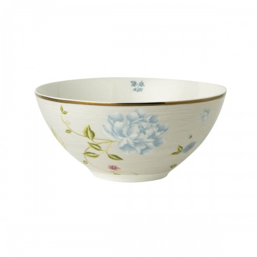 Striped stone bowl. Heritage Collection, by Laura Ashley. 80 cl capacity, made of porcelain and dishwasher safe.