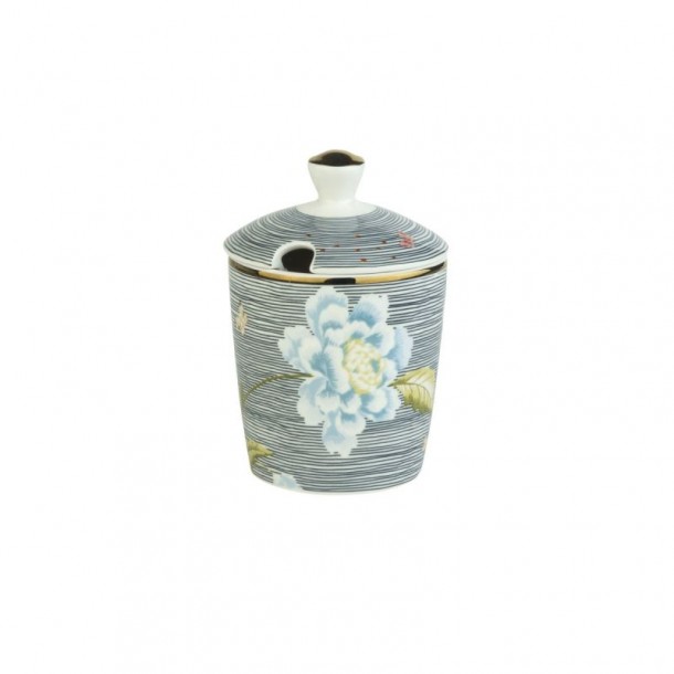 Sugar bowl with a capacity of 25cl. Heritage Collection, by Laura Ashley. Made of porcelain. Dishwasher safe.