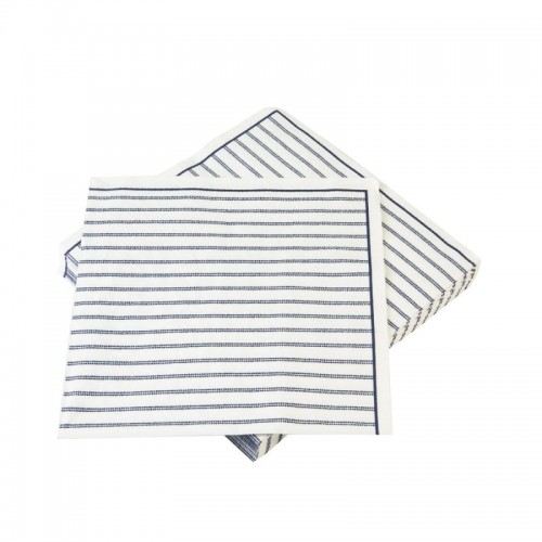 Blueprint Candy Stripe napkins in FSC paper, Laura Ashley. Size 33 x 33 cm. Set of 20 units.