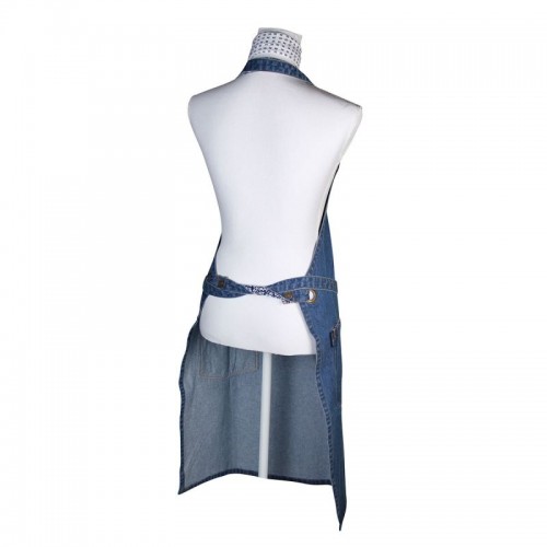 Sweet Allysum Blueprint Apron, Laura Ashley. 2 practical pockets. Includes matching scarf.