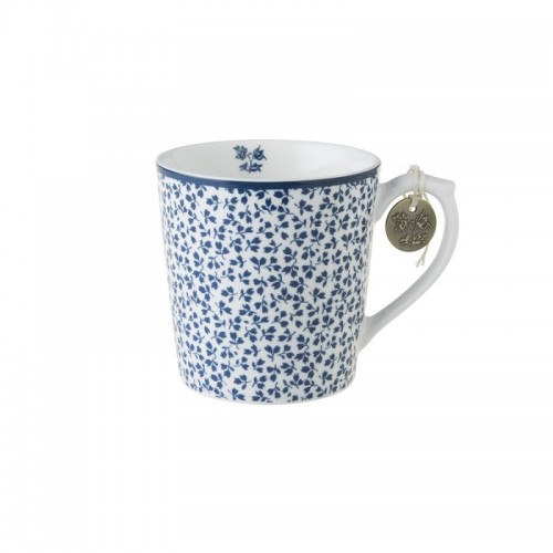 Large Floris mug 54 cl, combinable with a matching plate from the Blueprint collection, by Laura Ashley.
