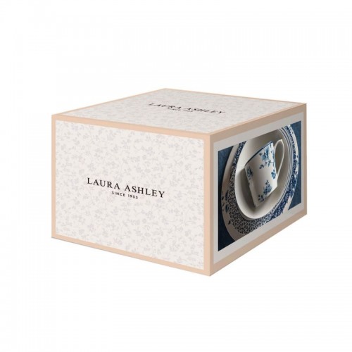 1.6 liter China Rose stamped teapot, in a gift box. Blueprint Collection, by Laura Ashley.