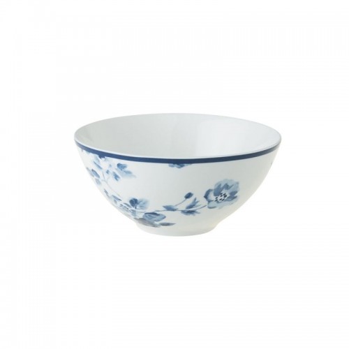 China Rose small bowl 13cm, blue roses. Combine it with other items from the Laura Ashley Blueprint and jeans collection.