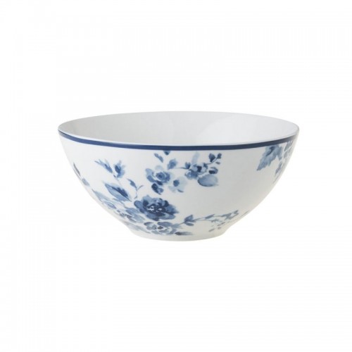 China Rose bowl 16 cm, with blue rose print. Blueprint Collection, by Laura Ashley. Available in various designs.