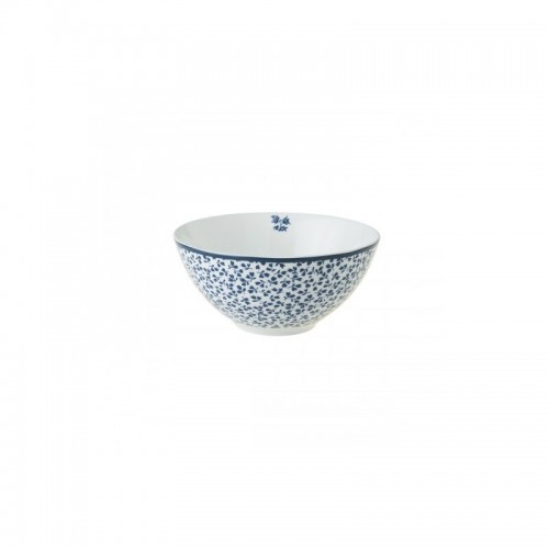 Floris bowl 16 cm, with blue rose print. Blueprint Collection, by Laura Ashley. Available in various designs.