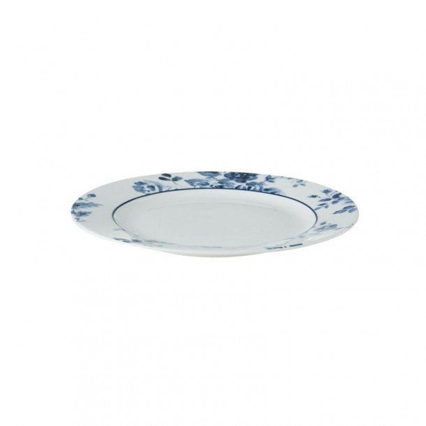 Flat plate 18 cm China Rose. Available in various designs. Blueprint Collection, by Laura Ashley. Complete the collection.