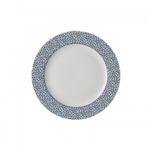 Plato llano 26 cm Floris. Disponible en varios diseños. Colección Blueprint, de Laura Ashley. Completa la colección.