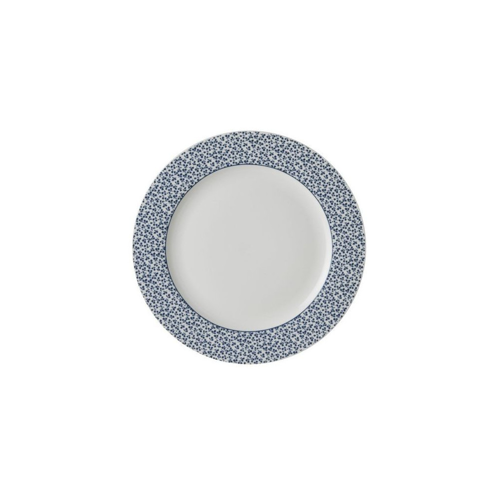 Plato llano 26 cm Floris. Disponible en varios diseños. Colección Blueprint, de Laura Ashley. Completa la colección.