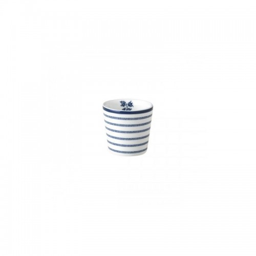 Egg cup with Candy Stripe print. Combine it with the rest of the Blueprint collection, by Laura Ashley.