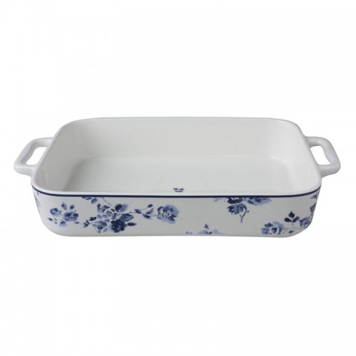China Rose baking tray. Combine it with the Blueprint collection, by Laura Ashley. Perfect for sweet and savory dishes.
