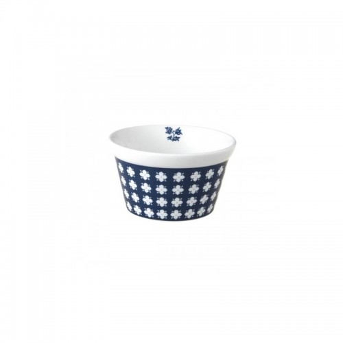 Small Humble Daisy bowl 9 cm, for oven. Ideal for quiches, souffles and cakes. Blueprint Collection, Laura Ashley.