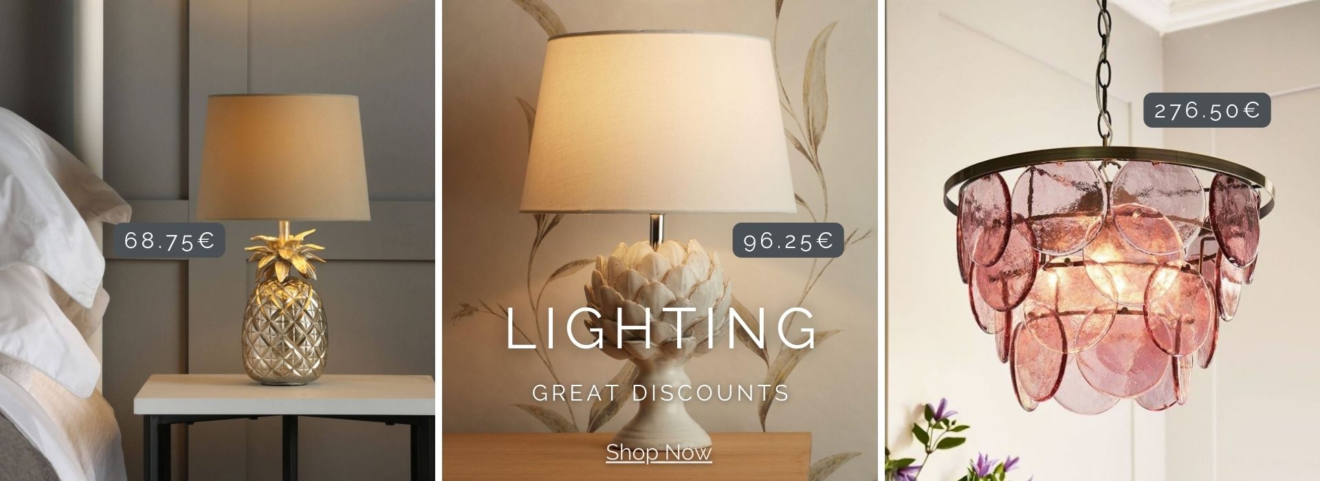 Lighting Special Prices, Great Discounts in Lamps